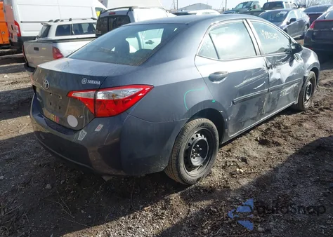 2016 Toyota Corolla Le z USA, uszkodzony, nr VIN 5YFBURHE6GP452519